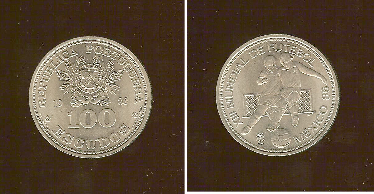 Portugal 100 escudos 1986 Unc